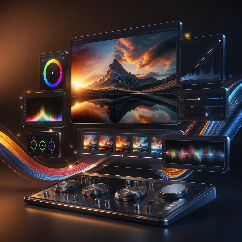Cinematic Color Grading Tool